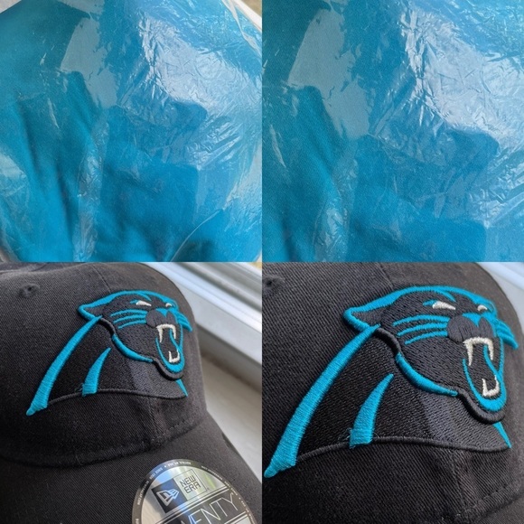 NFL Carolina Panthers Football On Field Apparel XL T-Shirt & New Era Hat Set - Picture 6 of 14
